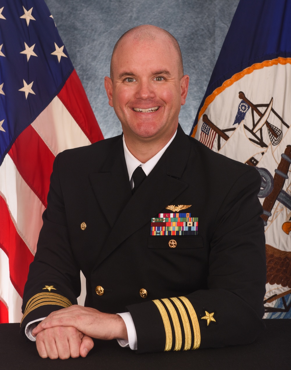Naval Air Station Key West Commanding Officer Colin J. Thompson