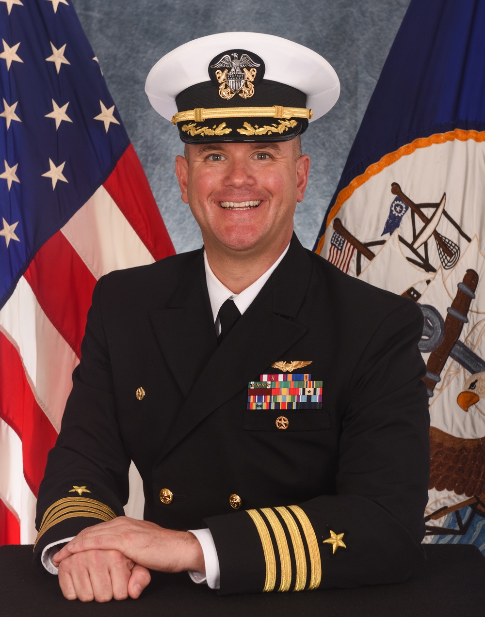 Naval Air Station Key West Commanding Officer Colin J. Thompson