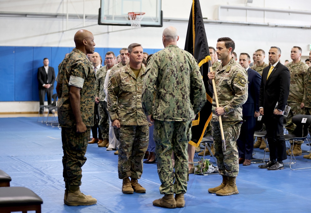 Change of Command for U.S. Special Operations Command Africa