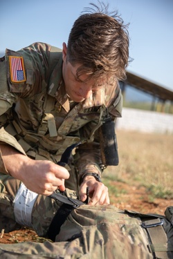 1-172nd Cavalry Regiment conducts a spur ride event during Immediate Response 25 [Image 1 of 5]