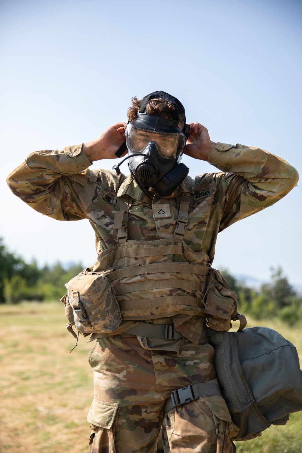 1-172nd Cavalry Regiment conducts a spur ride event during Immediate Response 25