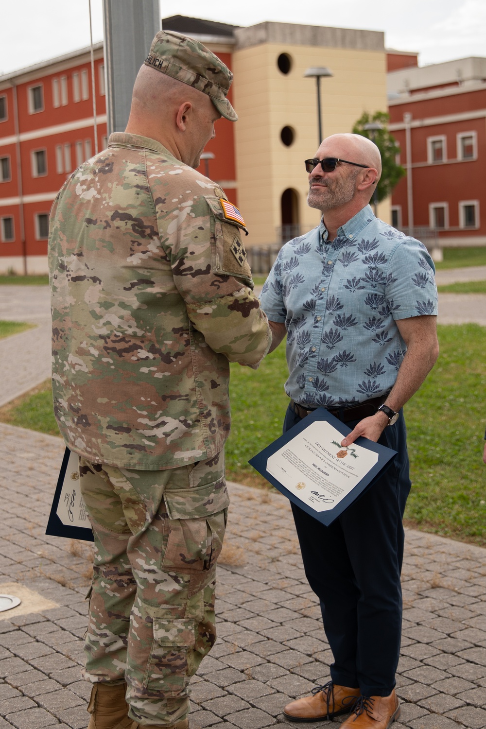 SETAF-AF holds award ceremony for Department of Defence civilians