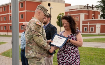 SETAF-AF holds award ceremony for Department of Defence civilians