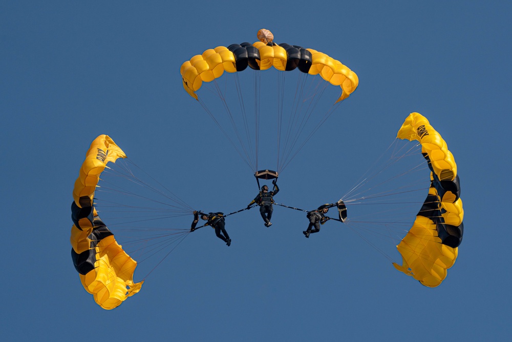 U.S. Army Parachute Team Conducts Quarterly Training