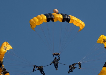 U.S. Army Parachute Team Conducts Quarterly Training