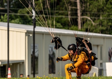 U.S. Army Parachute Team Conducts Quarterly Training