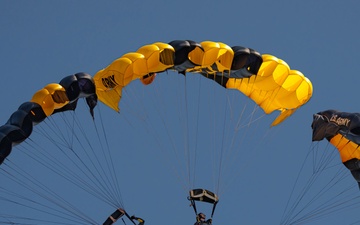 U.S. Army Parachute Team Conducts Quarterly Training