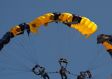 U.S. Army Parachute Team Conducts Quarterly Training