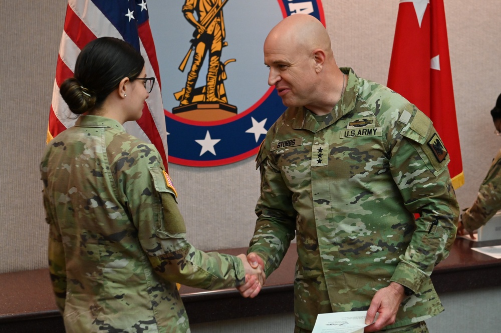 DARNG recognizes Soldiers of the Old Guard and Pershing's Own
