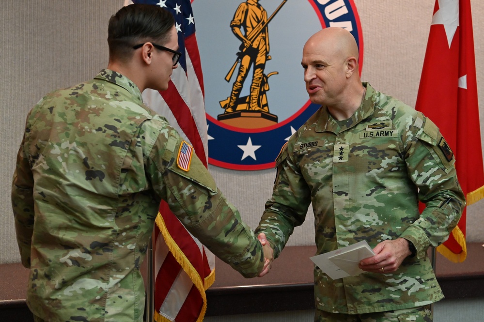 DARNG recognizes Soldiers of the Old Guard and Pershing's Own