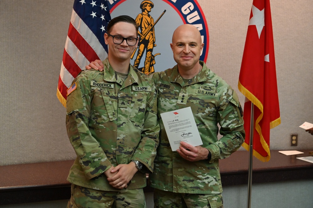 DARNG recognizes Soldiers of the Old Guard and Pershing's Own