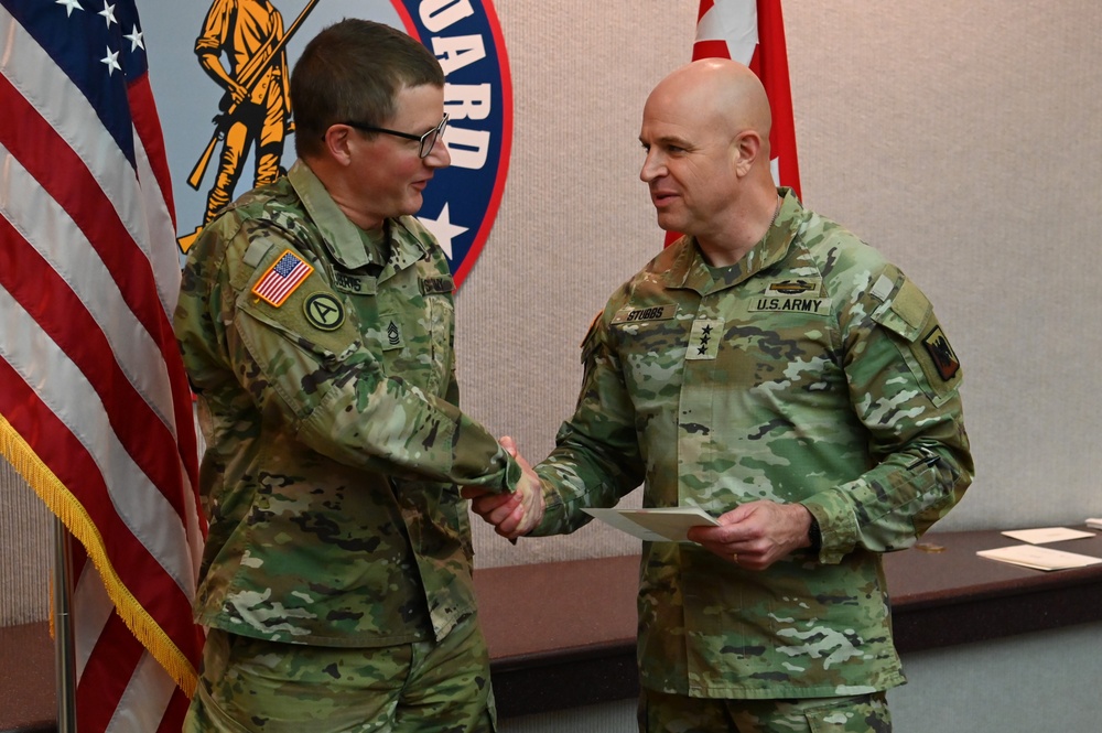 DARNG recognizes Soldiers of the Old Guard and Pershing's Own