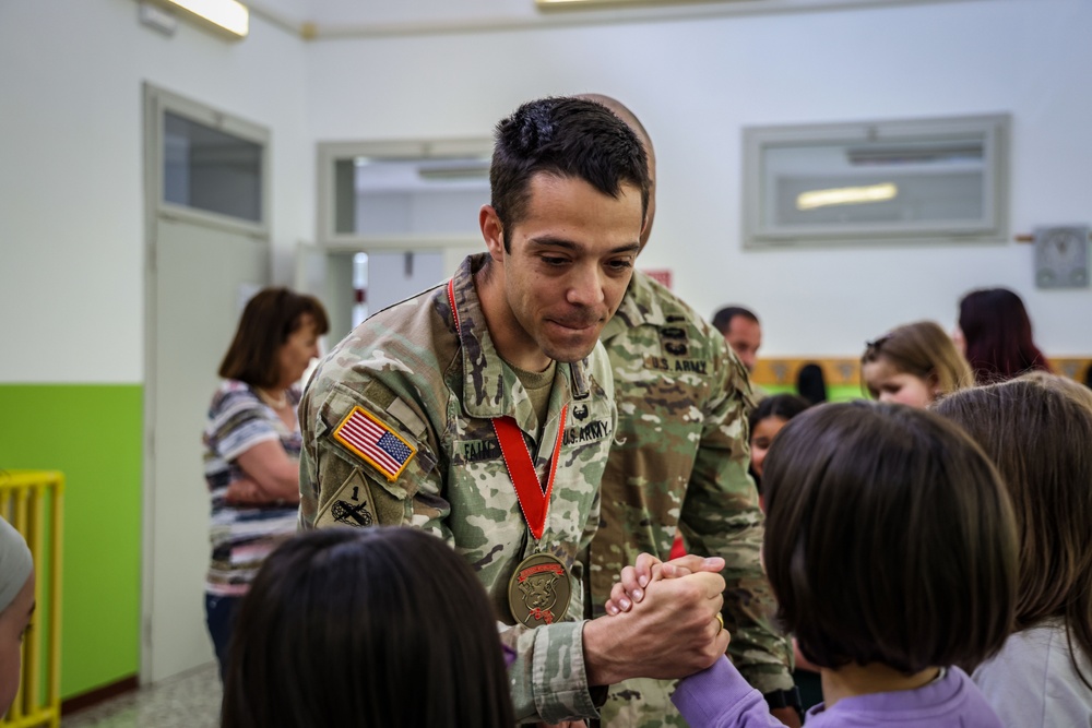 U.S Army Southern European Task Force, Africa Soldiers strengthen community relations with the community of Tonezza del Cimone