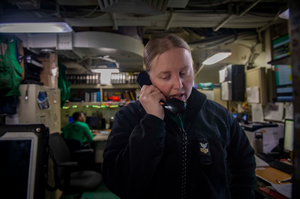 Vinson’s Deployment