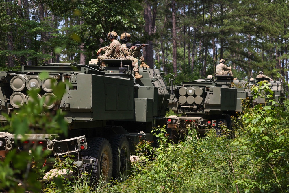 1-181st Field Artillery Regiment conducts training exercise