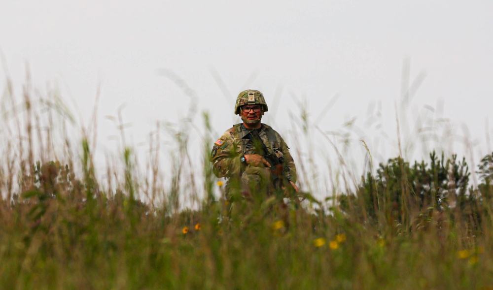 1-181st Field Artillery Regiment conducts training exercise