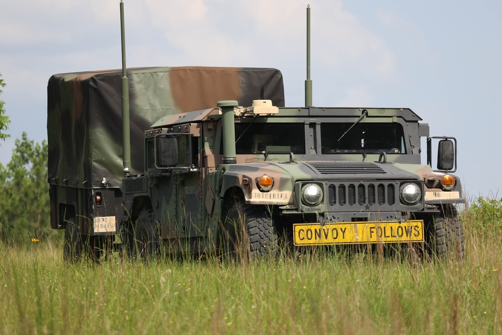 1-181st Field Artillery Regiment conducts training exercise