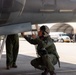 U.S. Marine Corps Deputy Commandant for Aviation visits VMA-223 and flies in a TAV-8B Harrier II jet
