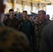 U.S. Marine Corps Deputy Commandant for Aviation visits VMA-223 and flies in a TAV-8B Harrier II jet