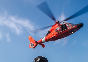 Coast Guard conducts hoist training near Cumberland Island, Ga