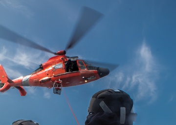Coast Guard conducts hoist training near Cumberland Island, Ga