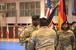 U.S. Army NATO Brigade changes command sergeants major