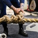 George Washington Sailors Conduct a Sea-and-Anchor Evolution