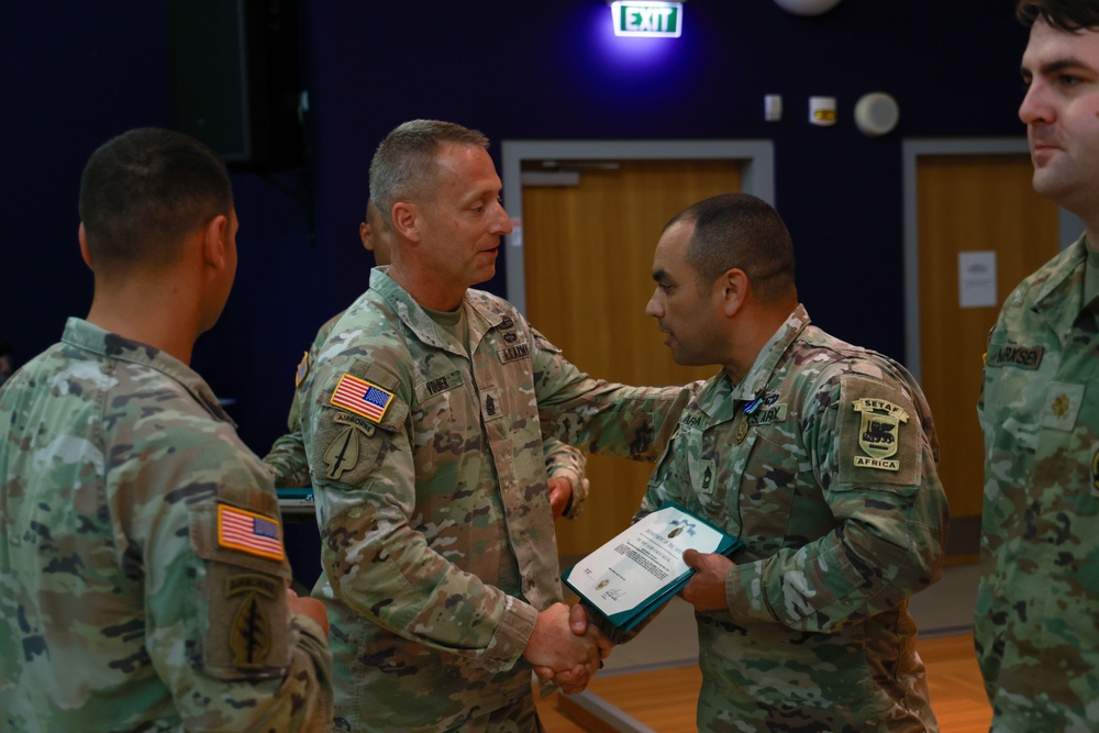 SETAF-AF holds logistics award ceremony