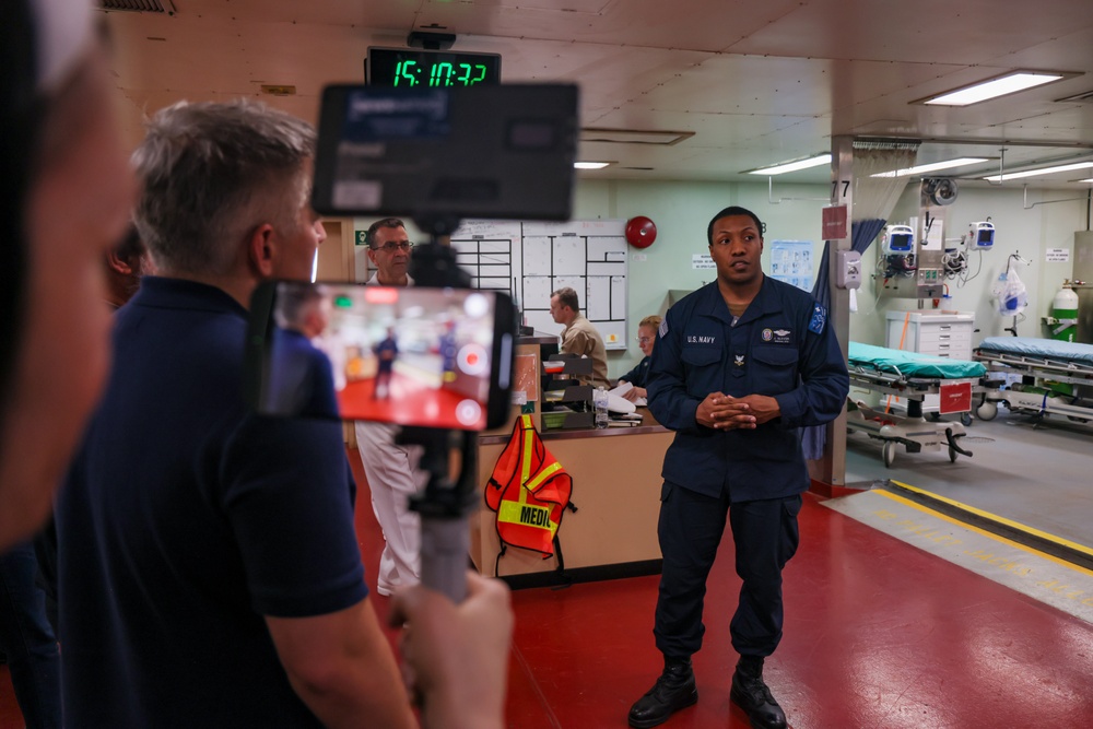 USNS Comfort Media Engagement Miami