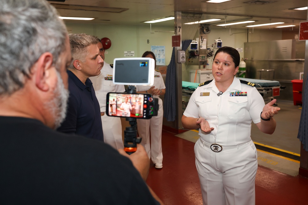 USNS Comfort Media Engagement Miami