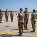 Lance Cpl Cutter reenlistment ceremony