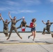 Lance Cpl Cutter reenlistment ceremony