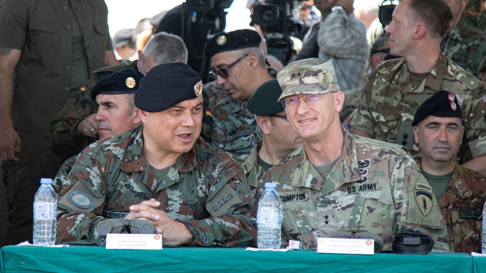North Macedonia hosts combined arms live-fire event at Immediate Response 2025