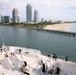 USNS Comfort Pulls into Miami
