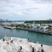USNS Comfort Pulls into Miami