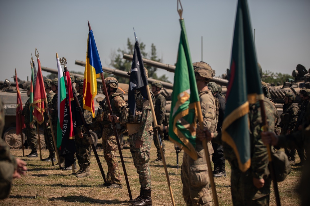 Balkan Sentinel International Live Fire Exercise Opening Ceremony
