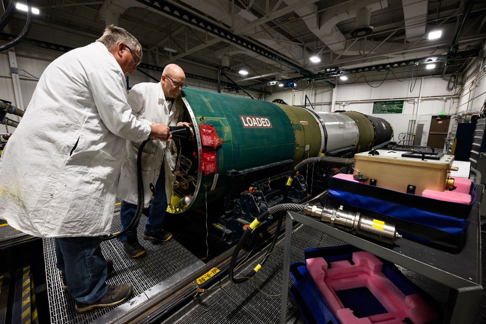 Minuteman III programmed depot maintenance
