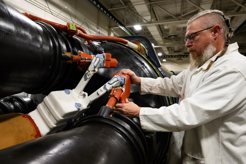 Minuteman III programmed depot maintenance