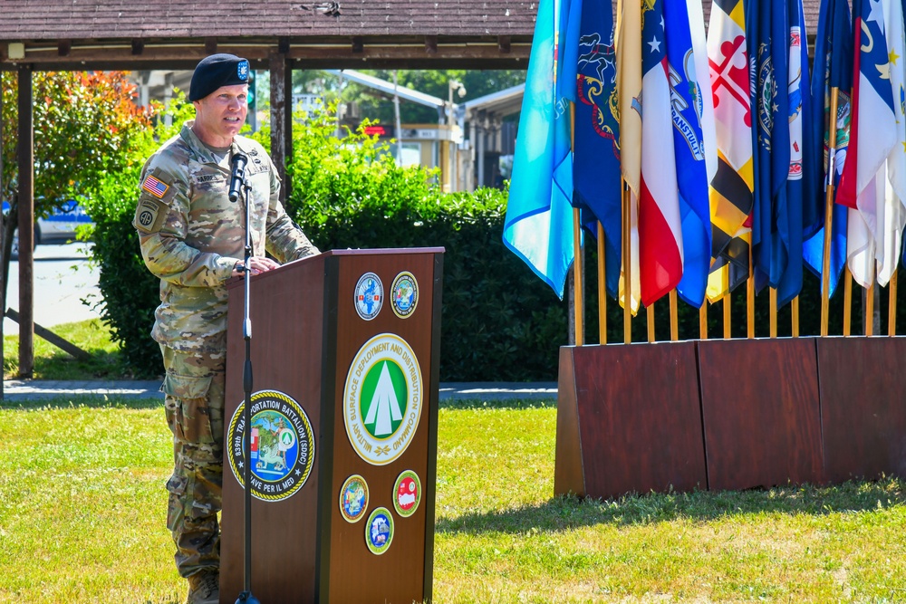 839th Transportation Battalion, Change of Command Ceremony
