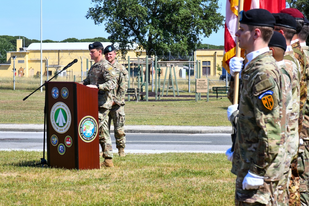 839th Transportation Battalion, Change of Command Ceremony