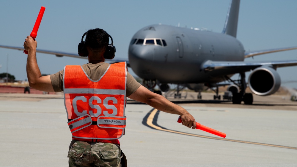 Travis AFB receives two new KC-46s