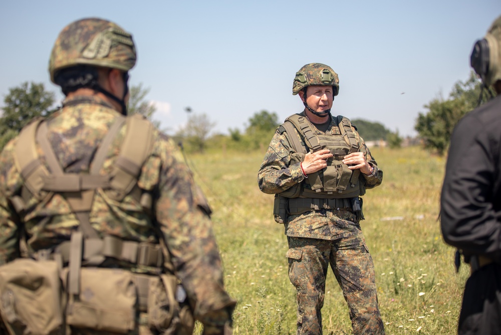 Balkan Sentinel International Live Fire Exercise Opening Ceremony