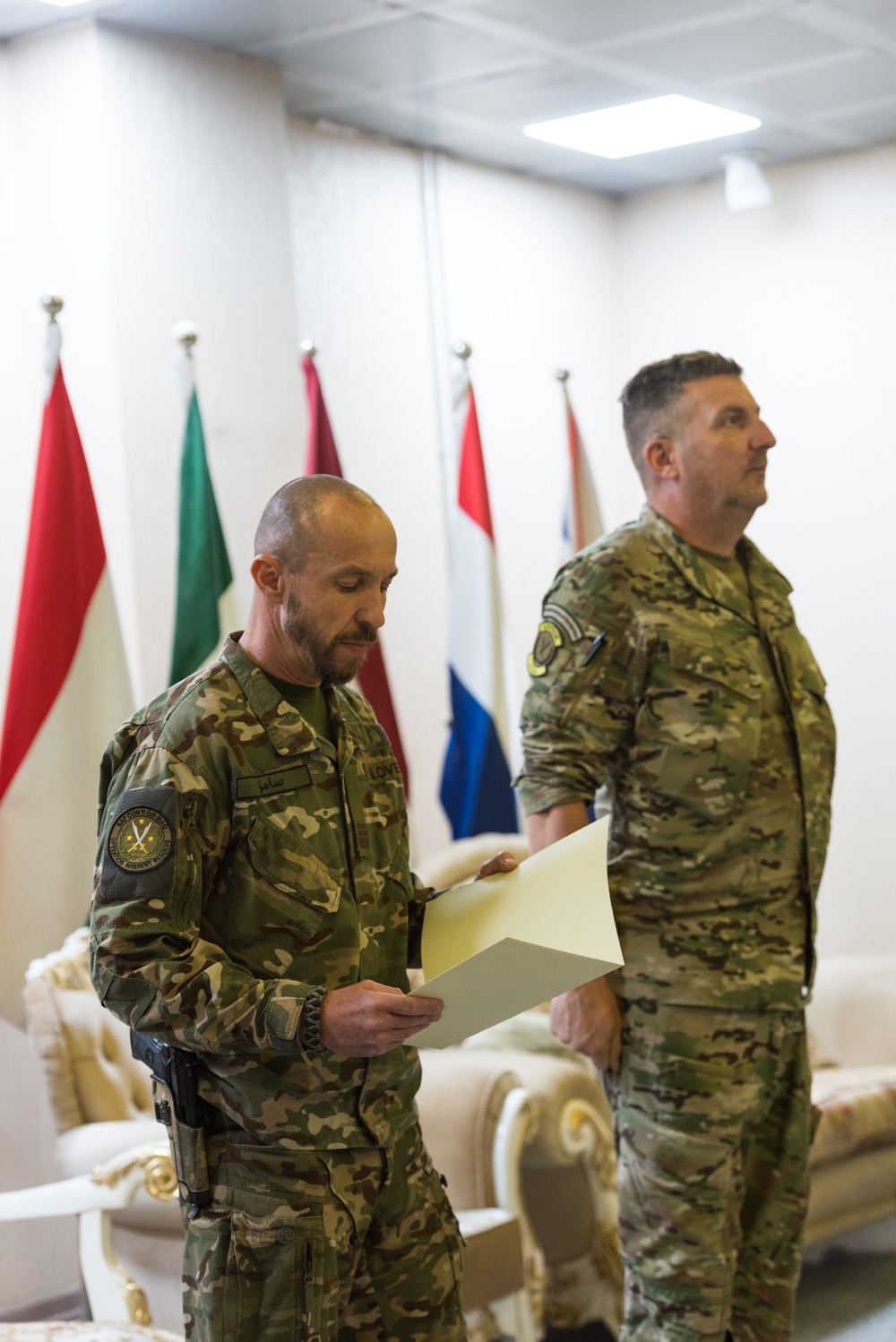 Canadian Armed Forces Coalition Member Awarded for International Cooperation