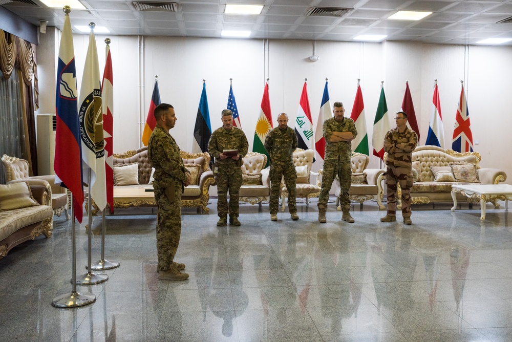 Canadian Armed Forces Coalition Member Awarded for International Cooperation