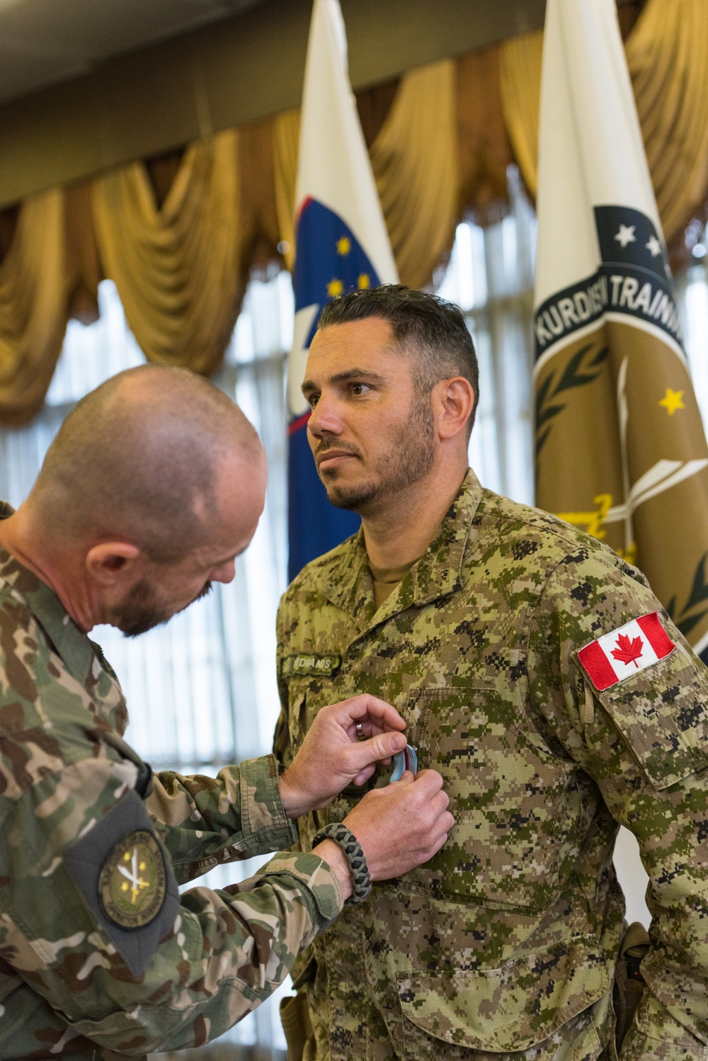 Canadian Armed Forces Coalition Member Awarded for International Cooperation