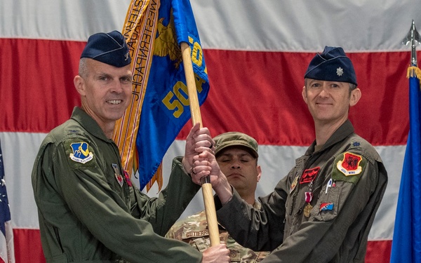 50th ATKS Change of Command