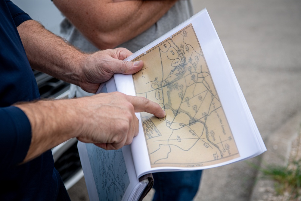 Oklahoma National Guard leaders visit WWII battlegrounds