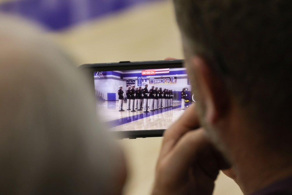 MCRC Hosts Silent Drill Platoon Performance during Marine Week Nashville