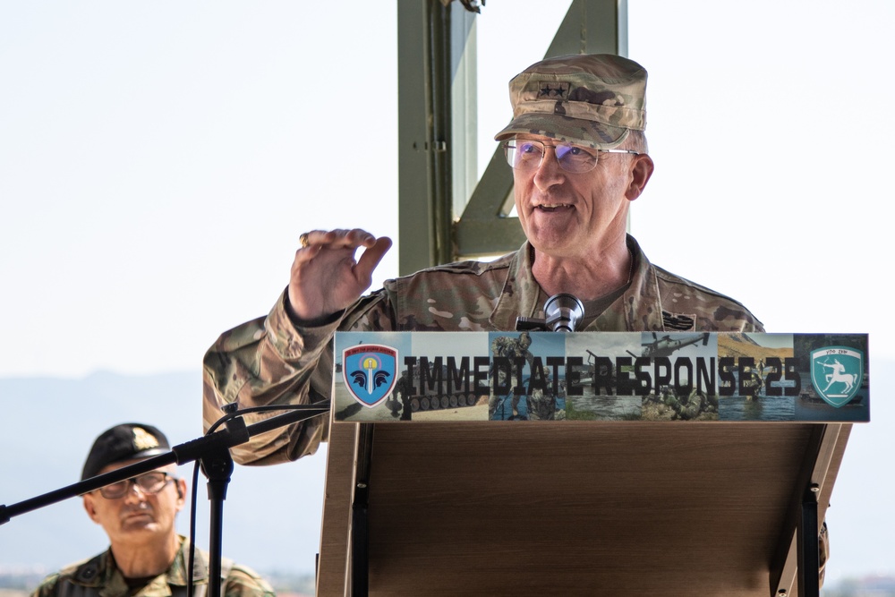 Greece hosts combined arms live-fire event at Immediate Response 2025