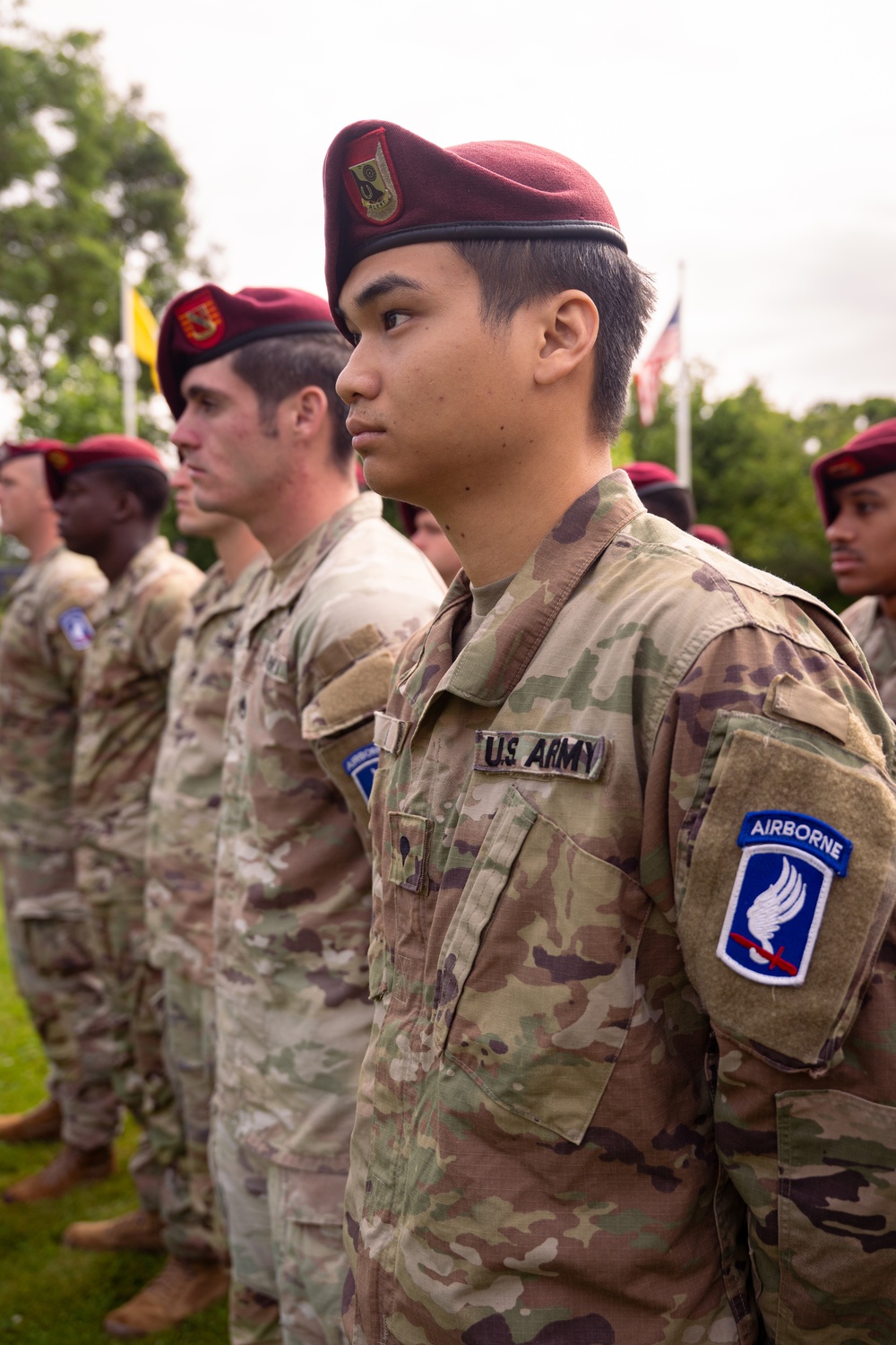 D-Day 81: Sky Soldiers Honor Fallen WWII Paratroopers at C-47 Memorial in Normandy